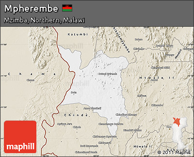 Classic Style Map of Mpherembe