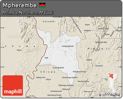 Classic Style Map of Mpherembe