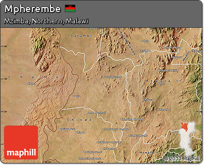 Satellite Map of Mpherembe