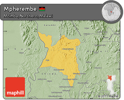 Savanna Style Map of Mpherembe