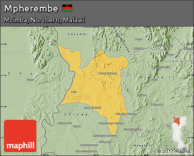 Savanna Style Map of Mpherembe