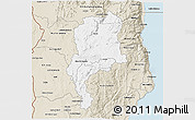 Classic Style 3D Map of Mtwalo II