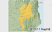 Savanna Style 3D Map of Mtwalo II