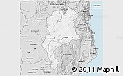 Silver Style 3D Map of Mtwalo II