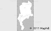 Gray Simple Map of Mtwalo II