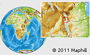 Physical Location Map of Musisya, highlighted parent region