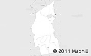 Silver Style Simple Map of Musisya