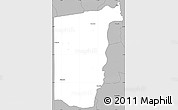 Gray Simple Map of Timbiri