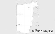 Silver Style Simple Map of Timbiri