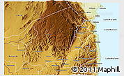 Physical 3D Map of Chikulamayembe