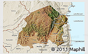 Satellite 3D Map of Chikulamayembe, shaded relief outside