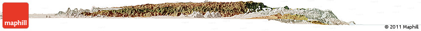 Satellite Horizon Map of Chikulamayembe, lighten