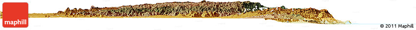 Satellite Horizon Map of Chikulamayembe, physical outside