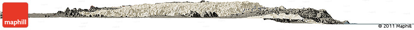 Shaded Relief Horizon Map of Chikulamayembe, darken Shaded Relief Horizon Map of Chikulamayembe, darken