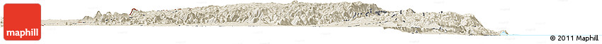 Shaded Relief Horizon Map of Chikulamayembe