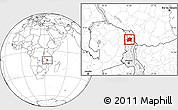 Blank Location Map of Chikulamayembe