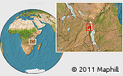 Satellite Location Map of Chikulamayembe