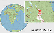 Savanna Style Location Map of Chikulamayembe, highlighted country, highlighted parent region