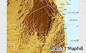 Physical Map of Chikulamayembe