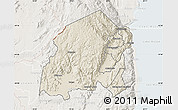 Shaded Relief Map of Chikulamayembe, lighten