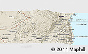 Shaded Relief Panoramic Map of Chikulamayembe