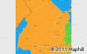 Political Simple Map of Chikulamayembe