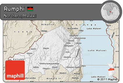 Classic Style Map of Rumphi
