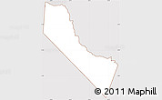 Classic Style Simple Map of Nchema, cropped outside
