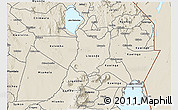 Shaded Relief 3D Map of Machinga