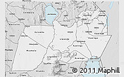 Silver Style 3D Map of Machinga