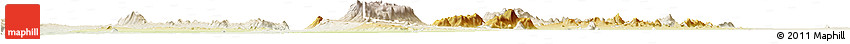 Physical Horizon Map of Machinga, lighten