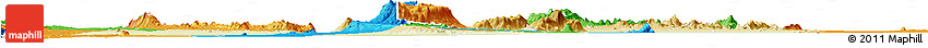 Physical Horizon Map of Machinga, political outside