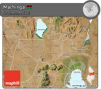 Satellite Map of Machinga