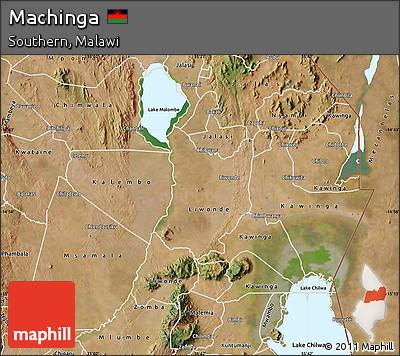Satellite Map of Machinga
