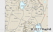 Shaded Relief Map of Machinga
