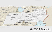 Classic Style Panoramic Map of Machinga