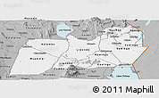 Gray Panoramic Map of Machinga