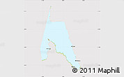Physical Map of Lake Malawi, cropped outside