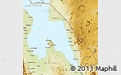Physical Map of Lake Malawi
