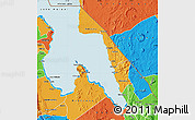 Political Map of Lake Malawi