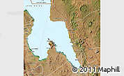 Satellite Map of Lake Malawi