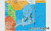 Political Shades 3D Map of Mulanje