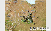 Satellite 3D Map of Mulanje