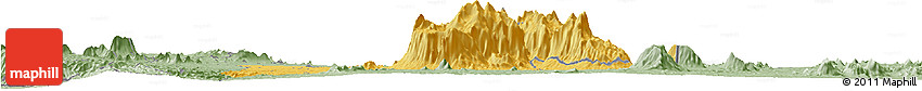 Savanna Style Horizon Map of Mulanje