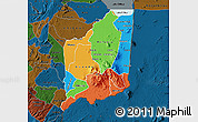 Political Map of Mulanje, darken