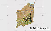 Satellite Map of Mulanje, cropped outside