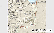 Shaded Relief Map of Mulanje