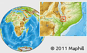 Physical Location Map of Nkanda