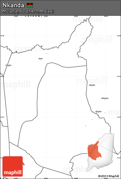 Blank Simple Map of Nkanda