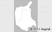 Gray Simple Map of Nkanda